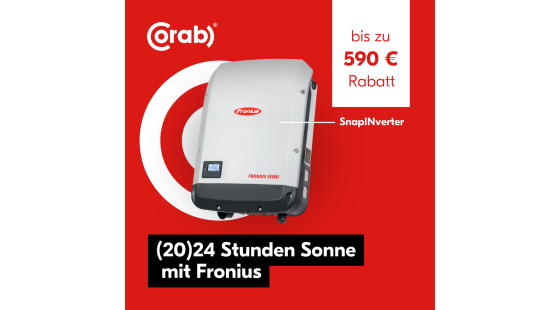 Entdecken Sie die Aktion “(20)24 Stunden Sonne” mit Fronius