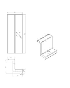 ENDKLEMME 25x80